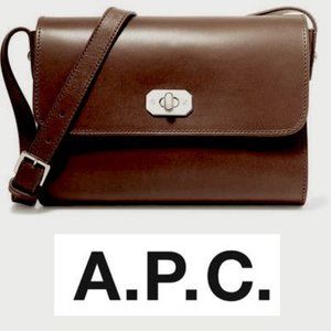 Apc Greenwich bag brown